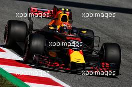 Max Verstappen (NLD) Red Bull Racing RB13. 12.05.2017. Formula 1 World Championship, Rd 5, Spanish Grand Prix, Barcelona, Spain, Practice Day.