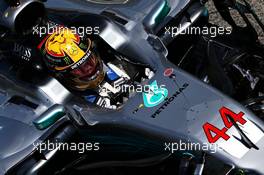 Lewis Hamilton (GBR) Mercedes AMG F1 W08. 12.05.2017. Formula 1 World Championship, Rd 5, Spanish Grand Prix, Barcelona, Spain, Practice Day.
