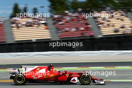 Kimi Raikkonen (FIN) Scuderia Ferrari  12.05.2017. Formula 1 World Championship, Rd 5, Spanish Grand Prix, Barcelona, Spain, Practice Day.