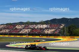 Romain Grosjean (FRA) Haas F1 Team VF-17. 12.05.2017. Formula 1 World Championship, Rd 5, Spanish Grand Prix, Barcelona, Spain, Practice Day.