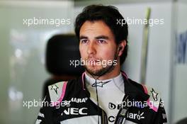 Sergio Perez (MEX) Sahara Force India F1. 12.05.2017. Formula 1 World Championship, Rd 5, Spanish Grand Prix, Barcelona, Spain, Practice Day.