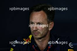 Christian Horner (GBR) Red Bull Racing Team Principal in the FIA Press Conference. 12.05.2017. Formula 1 World Championship, Rd 5, Spanish Grand Prix, Barcelona, Spain, Practice Day.