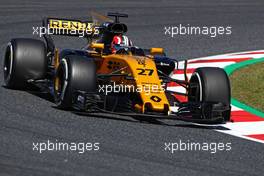 Nico Hulkenberg (GER) Renault Sport F1 Team  12.05.2017. Formula 1 World Championship, Rd 5, Spanish Grand Prix, Barcelona, Spain, Practice Day.