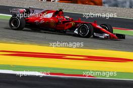 Kimi Raikkonen (FIN) Ferrari SF70H runs wide. 12.05.2017. Formula 1 World Championship, Rd 5, Spanish Grand Prix, Barcelona, Spain, Practice Day.