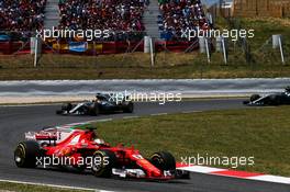 Sebastian Vettel (GER) Ferrari SF70H. 14.05.2017. Formula 1 World Championship, Rd 5, Spanish Grand Prix, Barcelona, Spain, Race Day.