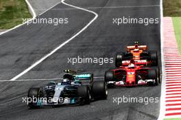 Valtteri Bottas (FIN) Mercedes AMG F1 W08. 14.05.2017. Formula 1 World Championship, Rd 5, Spanish Grand Prix, Barcelona, Spain, Race Day.