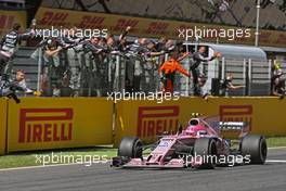 Esteban Ocon (FRA) Force India F1  14.05.2017. Formula 1 World Championship, Rd 5, Spanish Grand Prix, Barcelona, Spain, Race Day.