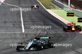 Valtteri Bottas (FIN) Mercedes AMG F1 W08. 14.05.2017. Formula 1 World Championship, Rd 5, Spanish Grand Prix, Barcelona, Spain, Race Day.