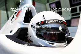 Frankie Muniz (USA) Actor in the Two-Seater F1 Experiences Racing Car. 13.05.2017. Formula 1 World Championship, Rd 5, Spanish Grand Prix, Barcelona, Spain, Qualifying Day.
