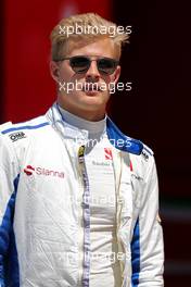 Marcus Ericsson (SWE) Sauber F1 Team  13.05.2017. Formula 1 World Championship, Rd 5, Spanish Grand Prix, Barcelona, Spain, Qualifying Day.