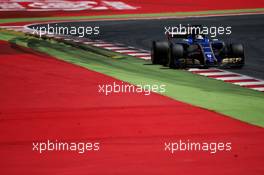 Marcus Ericsson (SWE) Sauber C36. 13.05.2017. Formula 1 World Championship, Rd 5, Spanish Grand Prix, Barcelona, Spain, Qualifying Day.