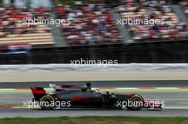 Romain Grosjean (FRA) Haas F1 Team VF-17. 13.05.2017. Formula 1 World Championship, Rd 5, Spanish Grand Prix, Barcelona, Spain, Qualifying Day.