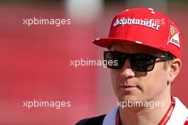 Kimi Raikkonen (FIN) Scuderia Ferrari  13.05.2017. Formula 1 World Championship, Rd 5, Spanish Grand Prix, Barcelona, Spain, Qualifying Day.