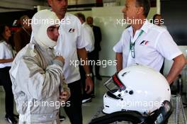 Frankie Muniz (USA) Actor - Two-Seater F1 Experiences Racing Car. 13.05.2017. Formula 1 World Championship, Rd 5, Spanish Grand Prix, Barcelona, Spain, Qualifying Day.