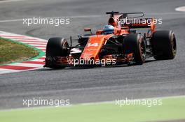 Fernando Alonso (ESP) McLaren MCL32. 13.05.2017. Formula 1 World Championship, Rd 5, Spanish Grand Prix, Barcelona, Spain, Qualifying Day.