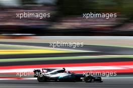 Valtteri Bottas (FIN) Mercedes AMG F1 W08. 13.05.2017. Formula 1 World Championship, Rd 5, Spanish Grand Prix, Barcelona, Spain, Qualifying Day.