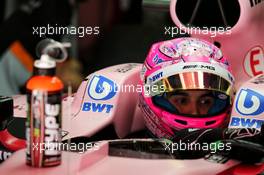 Esteban Ocon (FRA) Sahara Force India F1 VJM10. 13.05.2017. Formula 1 World Championship, Rd 5, Spanish Grand Prix, Barcelona, Spain, Qualifying Day.