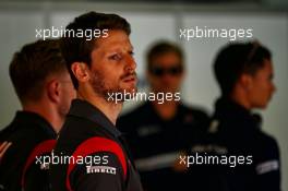 Romain Grosjean (FRA) Haas F1 Team. 14.05.2017. Formula 1 World Championship, Rd 5, Spanish Grand Prix, Barcelona, Spain, Race Day.
