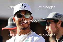 Lewis Hamilton (GBR) Mercedes AMG F1. 11.05.2017. Formula 1 World Championship, Rd 5, Spanish Grand Prix, Barcelona, Spain, Preparation Day.