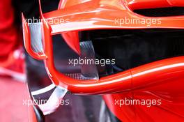 Ferrari SF70H sidepod detail. 11.05.2017. Formula 1 World Championship, Rd 5, Spanish Grand Prix, Barcelona, Spain, Preparation Day.