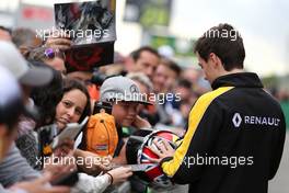 Jolyon Palmer (GBR) Renault Sport F1 Team   11.05.2017. Formula 1 World Championship, Rd 5, Spanish Grand Prix, Barcelona, Spain, Preparation Day.