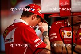 Kimi Raikkonen (FIN) Ferrari. 11.05.2017. Formula 1 World Championship, Rd 5, Spanish Grand Prix, Barcelona, Spain, Preparation Day.