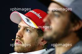 Sebastian Vettel (GER) Scuderia Ferrari  11.05.2017. Formula 1 World Championship, Rd 5, Spanish Grand Prix, Barcelona, Spain, Preparation Day.