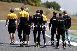 Renault F1 Team  11.05.2017. Formula 1 World Championship, Rd 5, Spanish Grand Prix, Barcelona, Spain, Preparation Day.