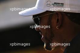 Lewis Hamilton (GBR) Mercedes AMG F1. 11.05.2017. Formula 1 World Championship, Rd 5, Spanish Grand Prix, Barcelona, Spain, Preparation Day.