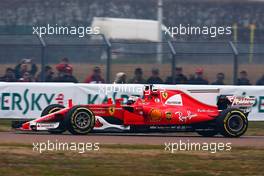 Kimi Raikkonen (FIN) Ferrari SF70H. 24.02.2017. Ferrari SF70H Shakedown. Fiorano, Italy, Friday.