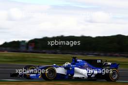 Marcus Ericsson (SWE) Sauber C36. 14.07.2017. Formula 1 World Championship, Rd 10, British Grand Prix, Silverstone, England, Practice Day.