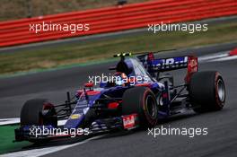 Carlos Sainz Jr (ESP) Scuderia Toro Rosso STR12. 14.07.2017. Formula 1 World Championship, Rd 10, British Grand Prix, Silverstone, England, Practice Day.