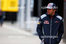 Carlos Sainz Jr (ESP) Scuderia Toro Rosso. 14.07.2017. Formula 1 World Championship, Rd 10, British Grand Prix, Silverstone, England, Practice Day.