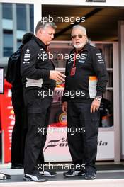 (L to R): Otmar Szafnauer (USA) Sahara Force India F1 Chief Operating Officer with Dr. Vijay Mallya (IND) Sahara Force India F1 Team Owner. 14.07.2017. Formula 1 World Championship, Rd 10, British Grand Prix, Silverstone, England, Practice Day.