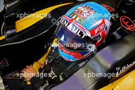 Jolyon Palmer (GBR) Renault Sport F1 Team   14.07.2017. Formula 1 World Championship, Rd 10, British Grand Prix, Silverstone, England, Practice Day.