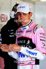 Esteban Ocon (FRA) Sahara Force India F1 Team. 14.07.2017. Formula 1 World Championship, Rd 10, British Grand Prix, Silverstone, England, Practice Day.