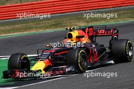 Max Verstappen (NLD) Red Bull Racing RB13. 14.07.2017. Formula 1 World Championship, Rd 10, British Grand Prix, Silverstone, England, Practice Day.