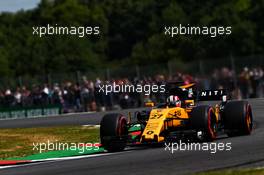 Nico Hulkenberg (GER) Renault Sport F1 Team RS17. 14.07.2017. Formula 1 World Championship, Rd 10, British Grand Prix, Silverstone, England, Practice Day.