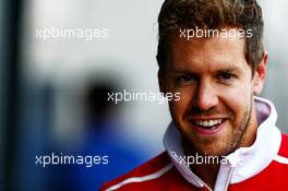Sebastian Vettel (GER) Ferrari. 14.07.2017. Formula 1 World Championship, Rd 10, British Grand Prix, Silverstone, England, Practice Day.