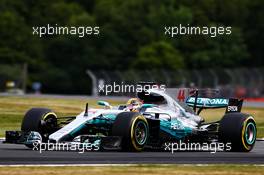 Lewis Hamilton (GBR) Mercedes AMG F1 W08. 14.07.2017. Formula 1 World Championship, Rd 10, British Grand Prix, Silverstone, England, Practice Day.