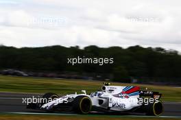 Lance Stroll (CDN) Williams FW40. 14.07.2017. Formula 1 World Championship, Rd 10, British Grand Prix, Silverstone, England, Practice Day.