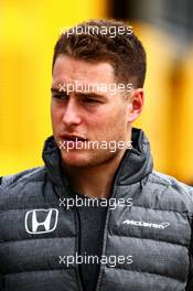 Stoffel Vandoorne (BEL) McLaren. 14.07.2017. Formula 1 World Championship, Rd 10, British Grand Prix, Silverstone, England, Practice Day.