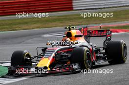Max Verstappen (NLD) Red Bull Racing RB13. 14.07.2017. Formula 1 World Championship, Rd 10, British Grand Prix, Silverstone, England, Practice Day.