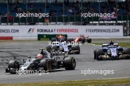 Kevin Magnussen (DEN) Haas VF-17. 16.07.2017. Formula 1 World Championship, Rd 10, British Grand Prix, Silverstone, England, Race Day.