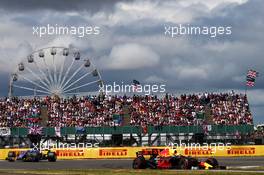 Daniel Ricciardo (AUS) Red Bull Racing RB13. 16.07.2017. Formula 1 World Championship, Rd 10, British Grand Prix, Silverstone, England, Race Day.