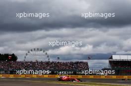 Kimi Raikkonen (FIN) Ferrari SF70H. 16.07.2017. Formula 1 World Championship, Rd 10, British Grand Prix, Silverstone, England, Race Day.