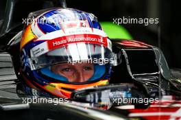 Romain Grosjean (FRA) Haas F1 Team VF-17. 15.07.2017. Formula 1 World Championship, Rd 10, British Grand Prix, Silverstone, England, Qualifying Day.