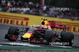Max Verstappen (NLD) Red Bull Racing RB13. 15.07.2017. Formula 1 World Championship, Rd 10, British Grand Prix, Silverstone, England, Qualifying Day.