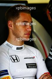 Stoffel Vandoorne (BEL) McLaren. 15.07.2017. Formula 1 World Championship, Rd 10, British Grand Prix, Silverstone, England, Qualifying Day.