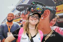 A fan. 15.07.2017. Formula 1 World Championship, Rd 10, British Grand Prix, Silverstone, England, Qualifying Day.